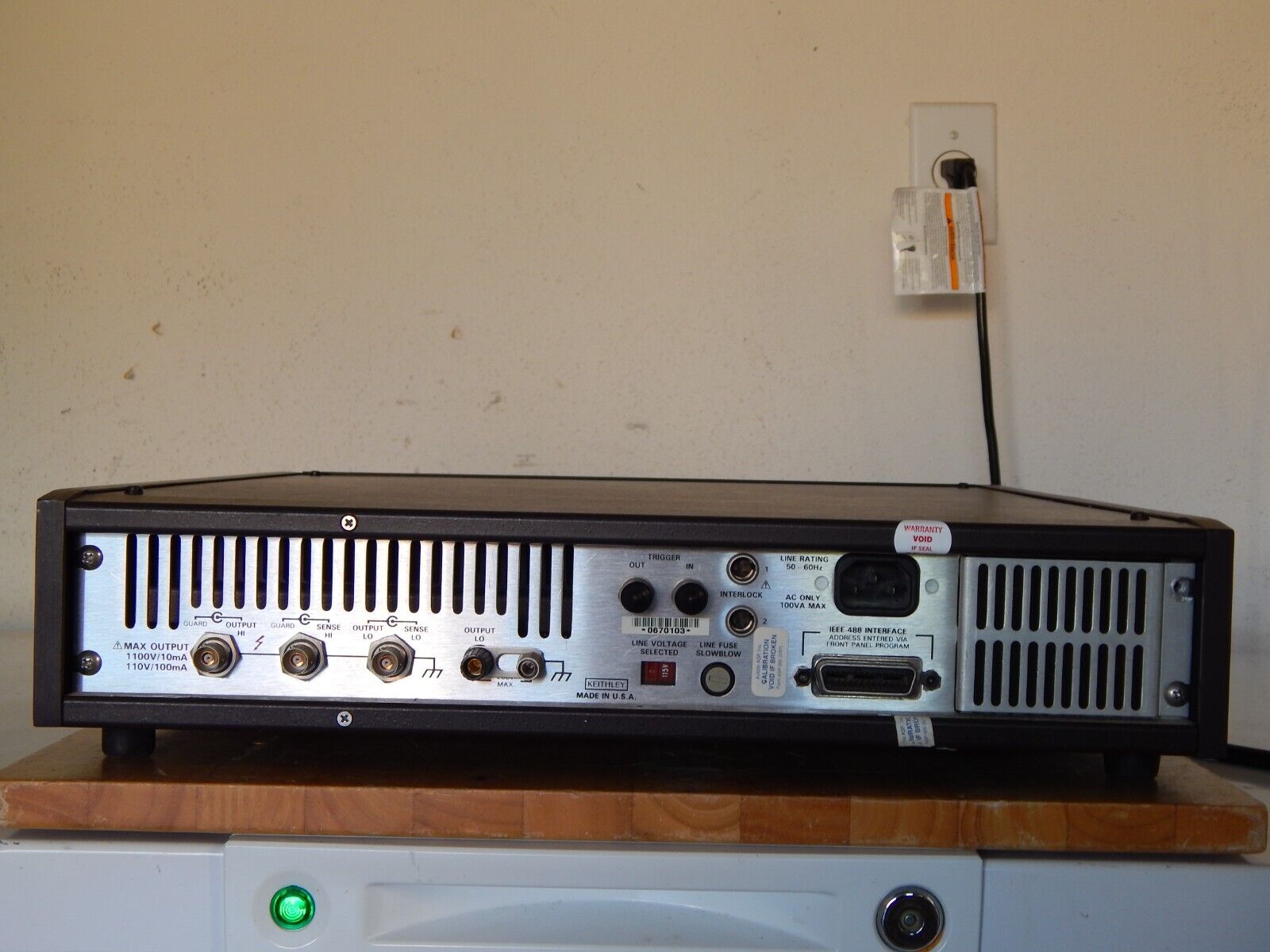 Keithley 237 High Voltage source measure unit, GPIB, Tested, 8 In Stock Keithley 237 High Voltage source measure unit, GPIB, Tested, 8 In Stock